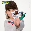 IKEA AFTONSPARV Boneka Jari Set Isi 5pcs