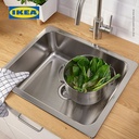 IKEA ORDNING Alat Peniris Bahan Stainless Steel 22cm