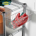 IKEA OMAR Keranjang Gantung Serbaguna Dengan Klip 32x13x15 cm