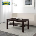 IKEA LACK Meja Tamu Minimalis Hitam 90x55 cm