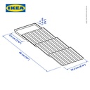 IKEA UPPDATERA Rak Bumbu Minimalis 20x50 cm