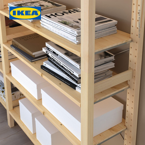 IKEA IVAR Kabinet Rak 1 Bagian Bahan Kayu 89x30x179 cm