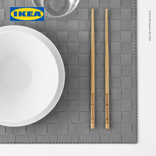 IKEA TREBENT Sumpit Makan Bambu Set Isi 4 Pasang