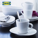 IKEA DRAGON Sendok Kopi Stainless 11cm Isi 6pcs