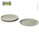 IKEA FARGKLAR Piring Makan Matte 26cm Isi 4pcs