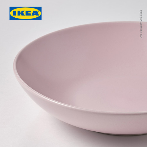 IKEA FARGKLAR Piring Makan Cekung Matte 19cm Isi 4pcs