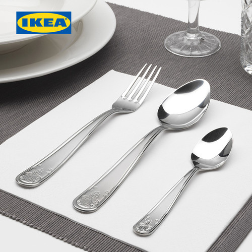 IKEA ATBART Peralatan Makan Sendok Garpu Set isi 18pcs