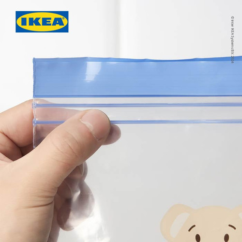 IKEA ISTAD Kantong Plastik Klip Penyimpan 1L Isi 25pcs