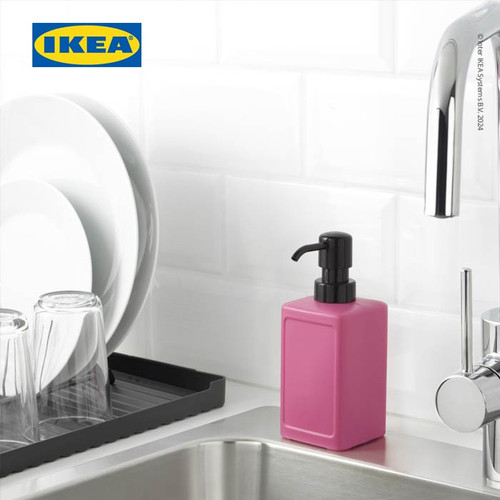 IKEA RINNIG Dispenser Sabun Bahan Plastik 450 mL