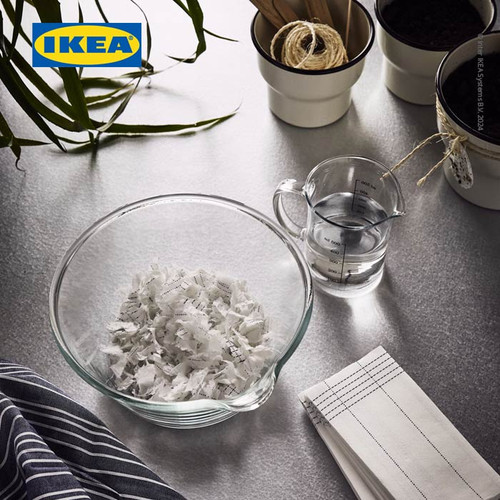 IKEA VARDAGEN Cangkir Ukur / Gelas Takar Kaca 0.5L