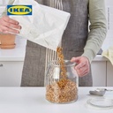 IKEA 365+ Stoples Tanpa Penutup Bulat Kaca 3.3L