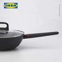 IKEA BESINNING Wajan Dengan Penutup Lapisan Anti Lengket 30cm