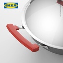 IKEA IDENTISK Wajan Dengan Penutup Stainless 32cm