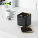 IKEA BLOMNING Kaleng Penyimpanan Kopi / Teh Minimalis 10x10x10 cm