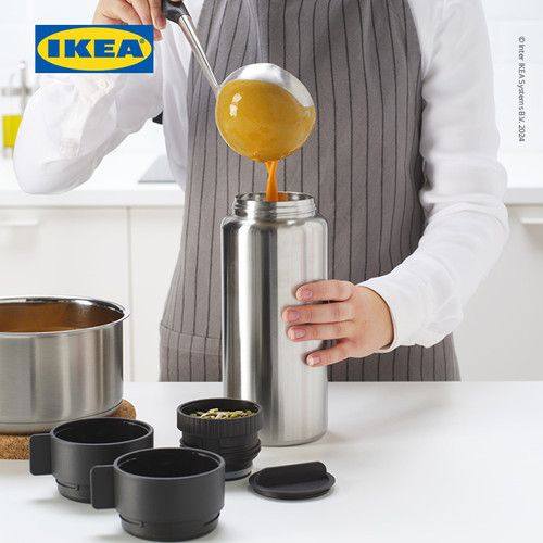 IKEA UTRUSTNING Termos Kopi dan Teh 1L