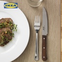 IKEA LINDRIG Pisau Steak Untuk Makan 24 cm Isi 2pcs