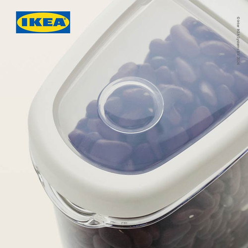 IKEA 365+ Stoples Makanan Kering Dengan Penutup 1.3 L