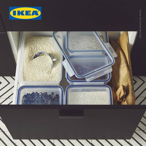 IKEA 365+ Tempat Makanan Besar Tanpa Tutup Plastik 10.6 L