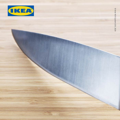 IKEA VORDA Pisau Dapur Untuk Masak Hitam 20 cm