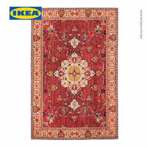 IKEA VATTENSKIDOR Karpet Bulu Tipis 120x180 cm