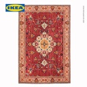 IKEA VATTENSKIDOR Karpet Bulu Tipis 200x300 cm