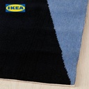 IKEA BRANDKAR Karpet Bulu Tipis Abu-Abu Tua 200x300 cm