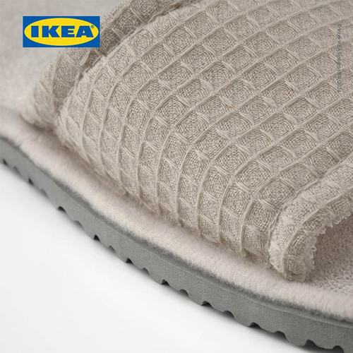 IKEA SKOVELSJON Sandal Rumah Slip Nyaman Krem