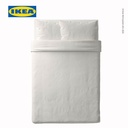 IKEA NATTJASMIN Sarung Duvet 200x200cm dan 2 Sarung Bantal 50x80cm