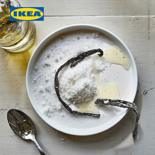 IKEA JAMLIK Lilin Beraroma Dalam Gelas Vanilla 50 jam