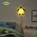 IKEA BLAVINGAD Lampu Dinding LED Bentuk Kura-Kura