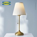 IKEA ARSTID Lampu Meja / Lampu Baca Kuningan/Putih Minimalis