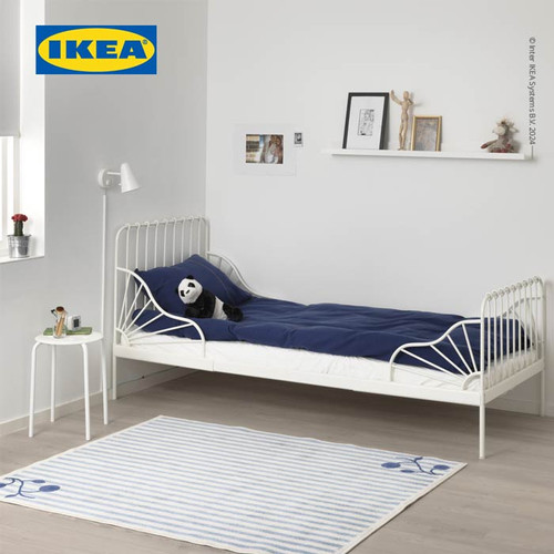 IKEA MINNEN Rangka Tempat Tidur Anak Putih 80x200 cm