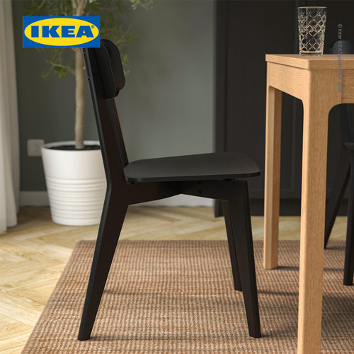 IKEA LISABO Kursi Makan Minimalis Hitam