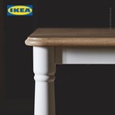 IKEA DANDERYD Meja Makan Minimalis Kayu/Putih 130x80 cm