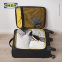 IKEA VARLDENS Tas Koper Kabin Dengan Roda Hitam 34x20x54 cm/30 L