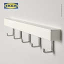 IKEA TJUSIG Gantungan Baju Belakang Pintu/Dinding 60cm