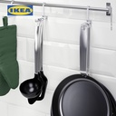 IKEA KUNGSFORS Pengait Gantung Baja Tahan Karat Isi 3pcs