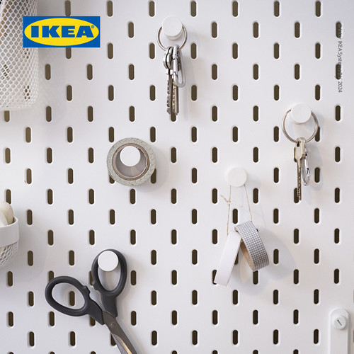 IKEA SKADIS Pengait Pegboard Serbaguna 19 mm Isi 5pcs