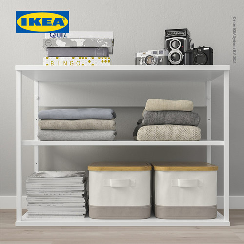 IKEA PLATSA Unit Rak Penyimpanan Serbaguna Putih 80x40x60 cm