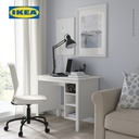 IKEA BRUSALI  Meja Kerja / Belajar Dengan Laci Putih 90x52 cm