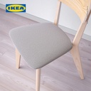 IKEA LISABO Kursi Serbaguna Bahan Kayu Dengan Sandaran