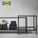 IKEA VITTSJO Meja Tamu Bersusun Serbaguna Hitam Set Isi 2 pcs 90x50cm