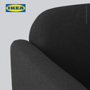 IKEA LINANAS Sofa 3 Dudukan Minimalis Abu-Abu Tua