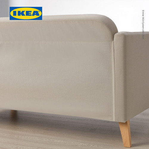 IKEA LINANAS Sofa 2 Dudukan Minimalis Krem