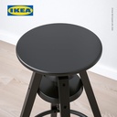 IKEA DALFRED Bangku / Stool Bar Bisa Ditinggikan Hitam 63-74 cm