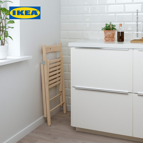 IKEA FROSVI Kursi Bisa Dilipat Bahan Kayu