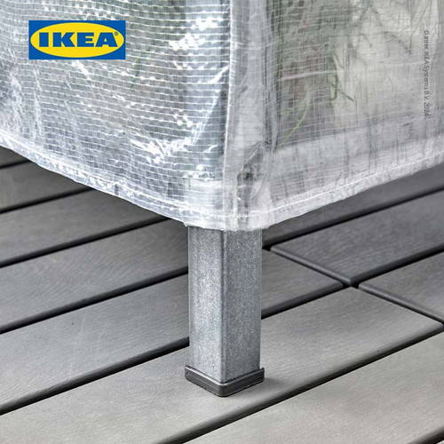 IKEA HYLLIS Sarung Rak Luar/Dalam Ruangan Transparan 60x27x140cm