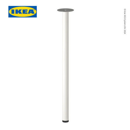 IKEA LAGKAPTEN/ADILS Meja Kerja/Belajar Minimalis Putih 140x60cm