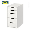 IKEA LAGKAPTEN/ALEX Meja Kerja/Belajar Minimalis Dengan Laci 120x60cm