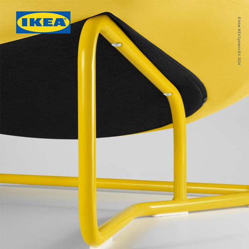 IKEA SOTENAS Kursi Berlengan Hakebo Kuning